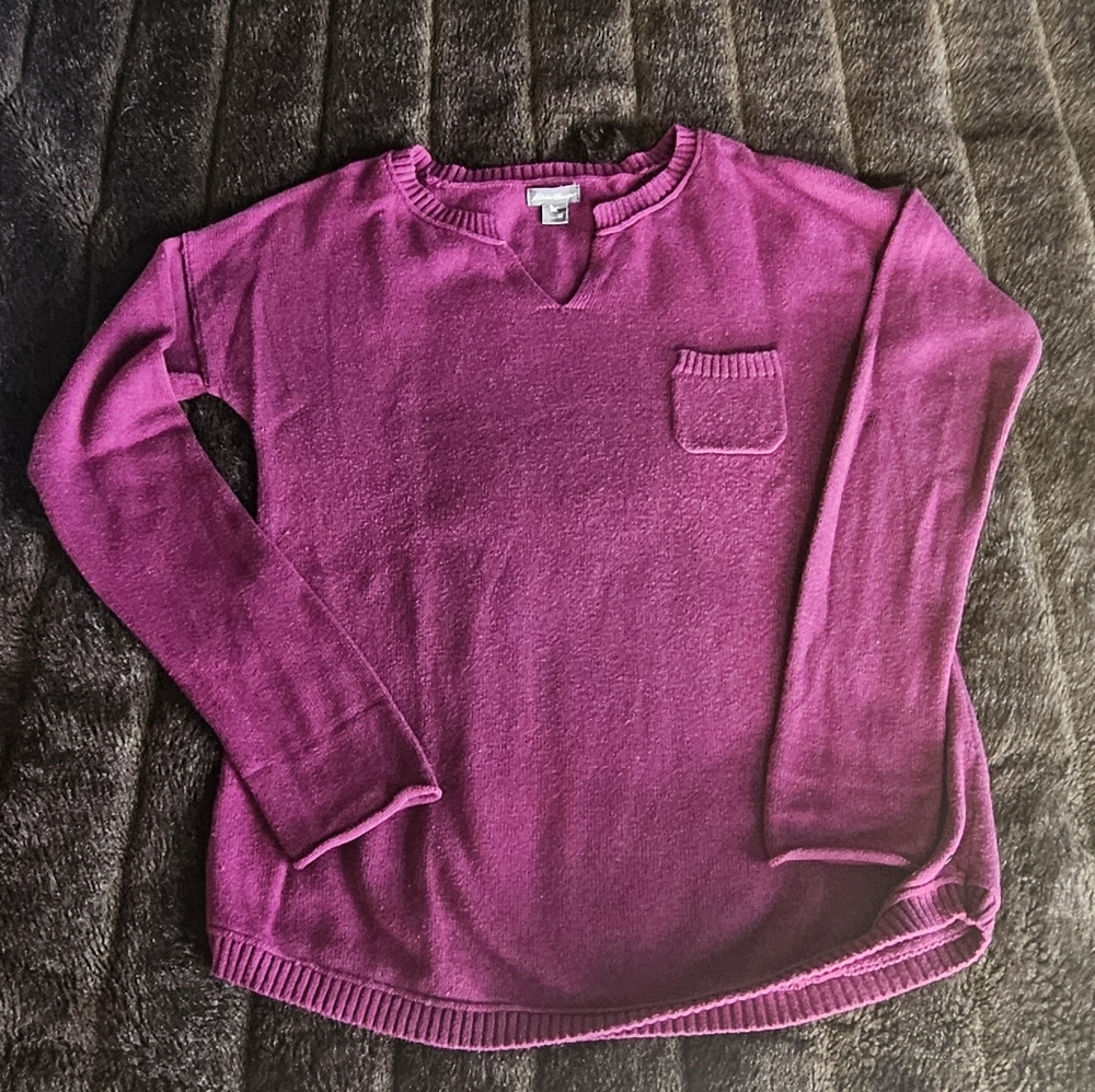 Eddie Bauer Sweater ❤️💜